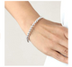925 Sterling Silver Ball Bead Bracelet Hollow 10mm Bangle UK