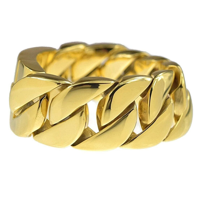 316 Stainless Steel 30mm Cuban Bracelet Bangle Men's Heavy Chunky Link Chain
