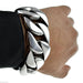 316 Stainless Steel 30mm Cuban Bracelet Bangle Men's Heavy Chunky Link Chain