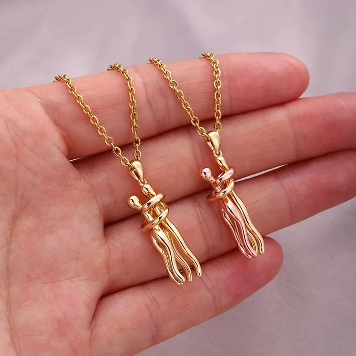 Eternal Embrace Pendant Necklace