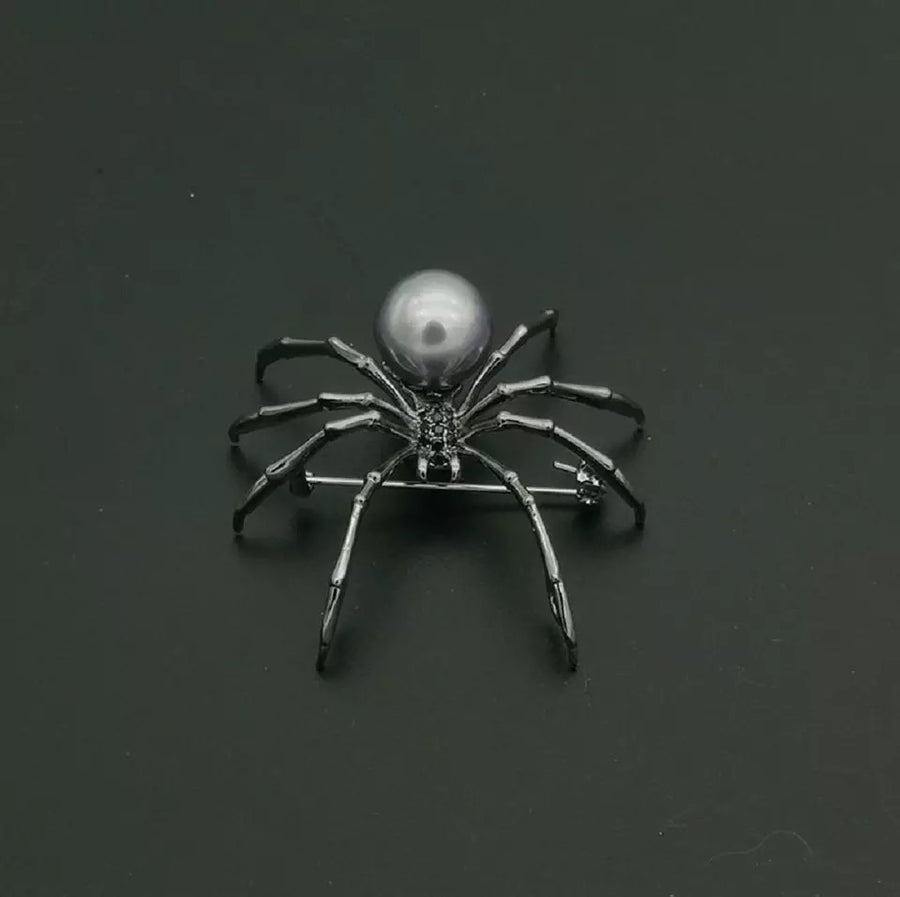 Black Widow Spider Brooch