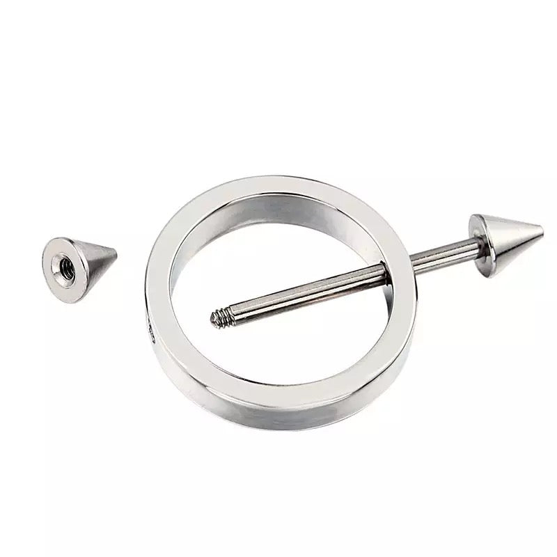 Surgical Steel Nipple Cage With Spikes