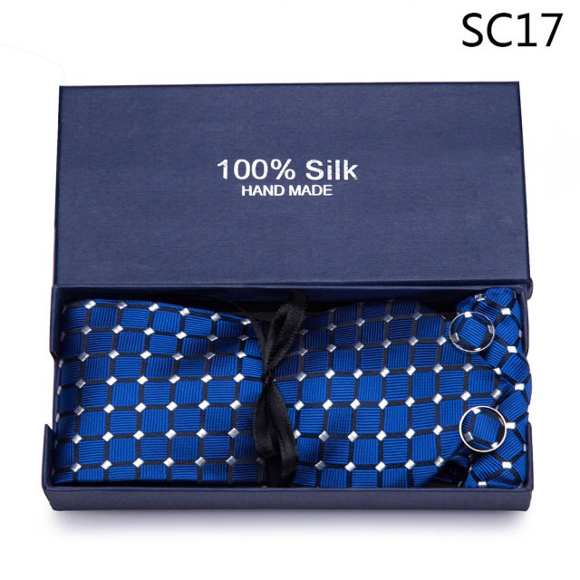 Men's Tie & Cufflink Gift Box Collection