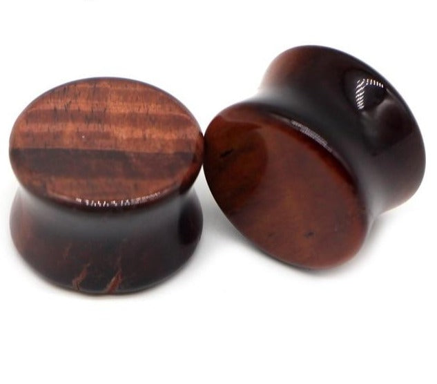 Wood & Marble Style Ear Plug Collection 6mm -30mm