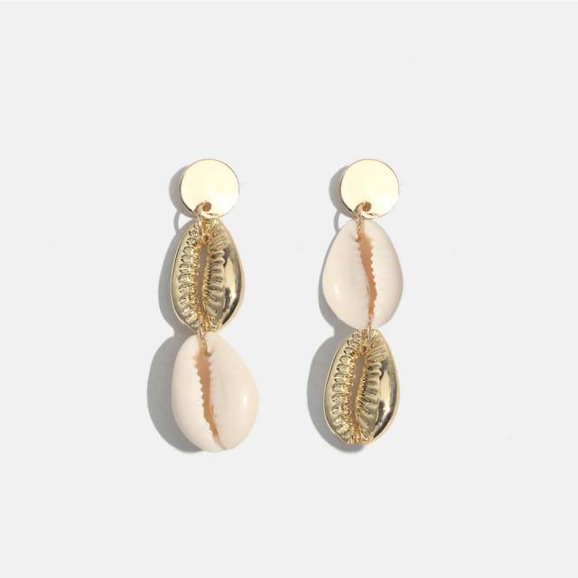 Sea Shell Dangle Drop Earring Collection