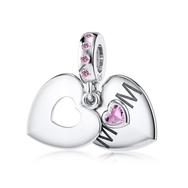 925 Sterling Silver Family Charm Collection