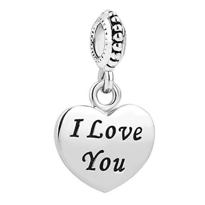 Worlds Best Mum I Love you Charm