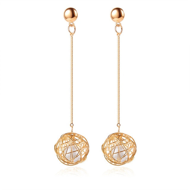 Big Circle Drop Earring Collection
