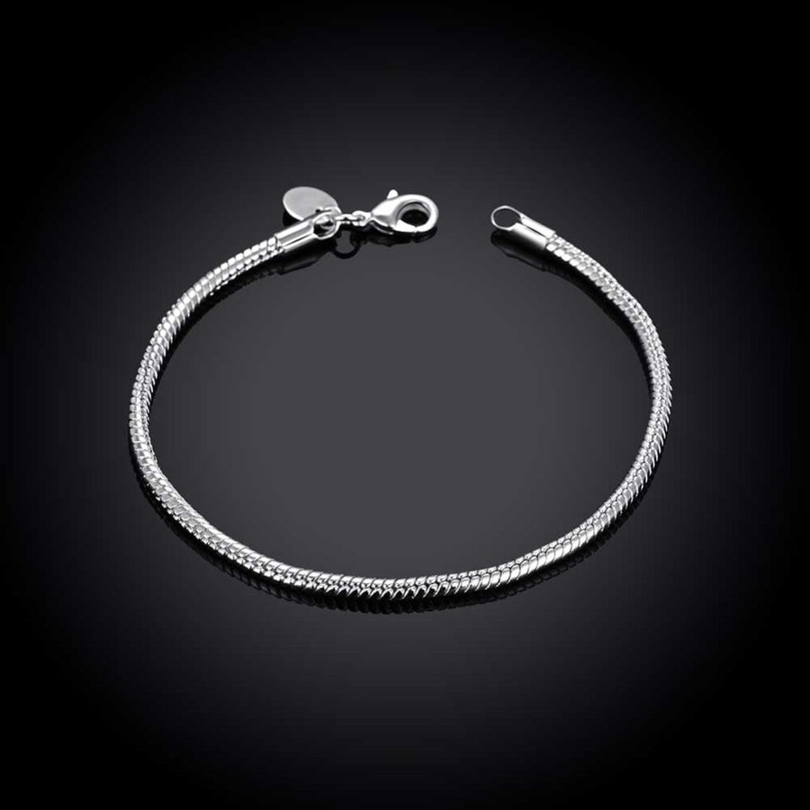 Women’s Sterling Silver Snake Chain Bracelet
