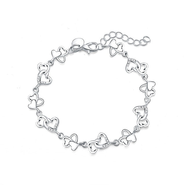 Women's Sterling Silver Beaded Ball Bracelet Collection