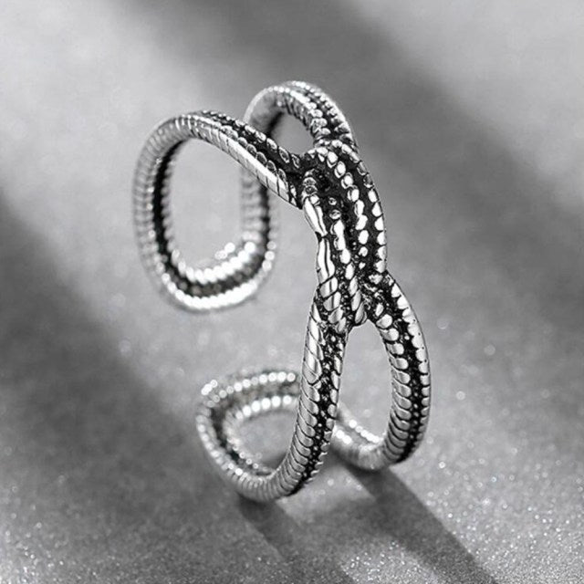 Sterling Silver Adjustable Stackable Ring Collection