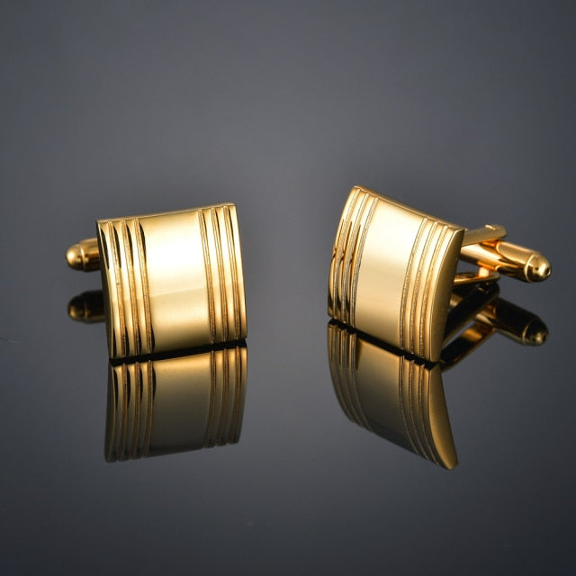 Men's Gold Cufflink Collection – Halo’s London