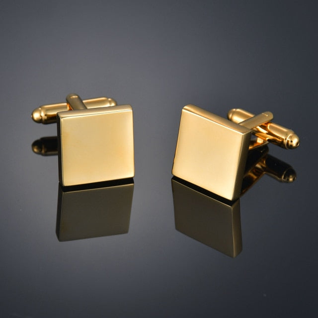 Men's Gold Cufflink Collection