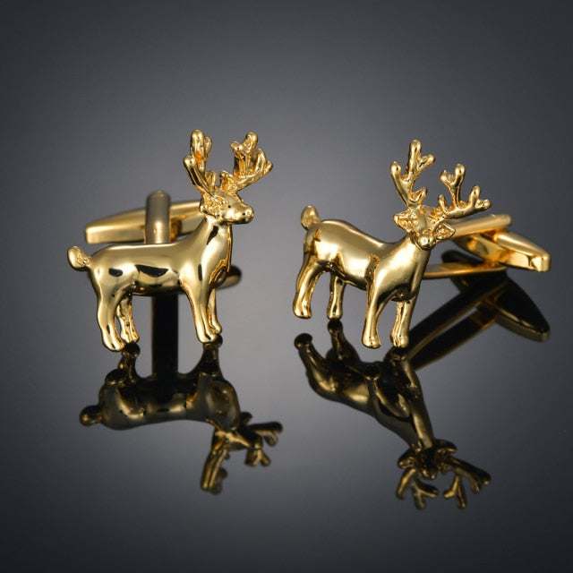 Men's Gold Cufflink Collection