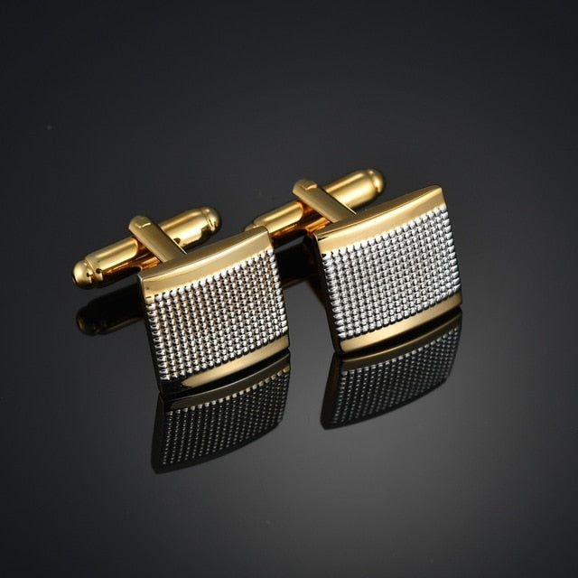 Men's Gold Cufflink Collection – Halo’s London