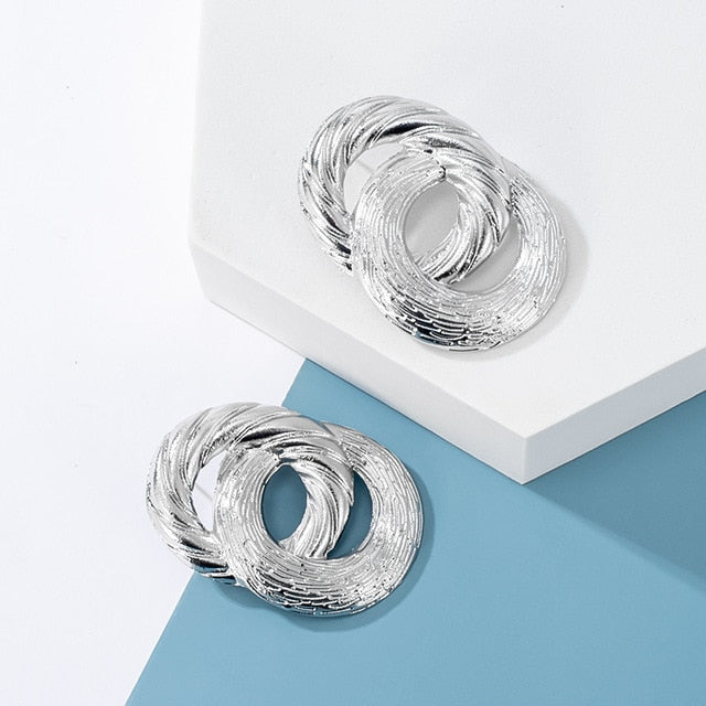 Silver Tone Drop Earring Collection