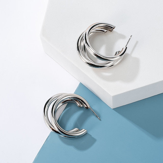 Silver Tone Drop Earring Collection