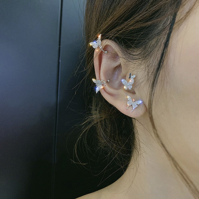 Butterfly Tassel Drop Earring Collection