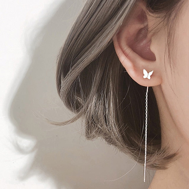 Butterfly Tassel Drop Earring Collection