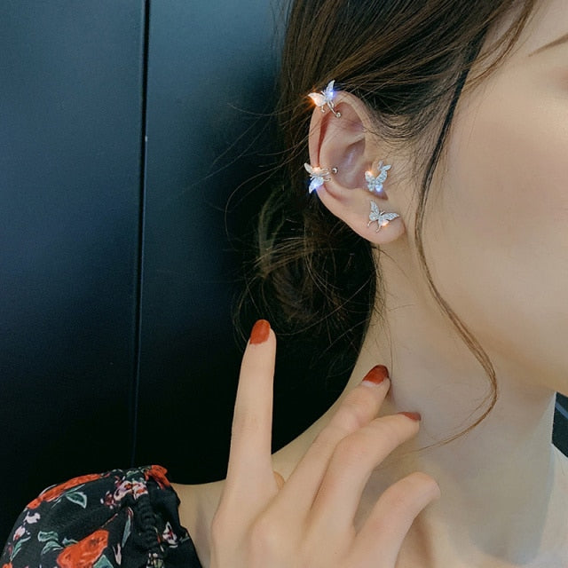 Butterfly Tassel Drop Earring Collection