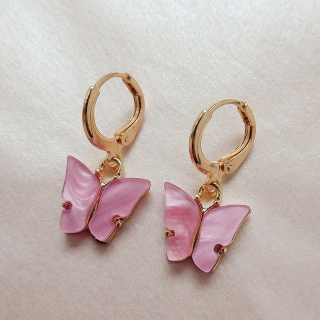 Butterfly Tassel Drop Earring Collection