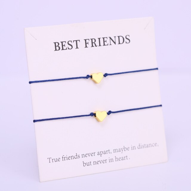Grandma Gold Heart Friendship Bracelet Collection