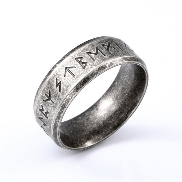 Antient Aztec Antikstahl Unisex Ring