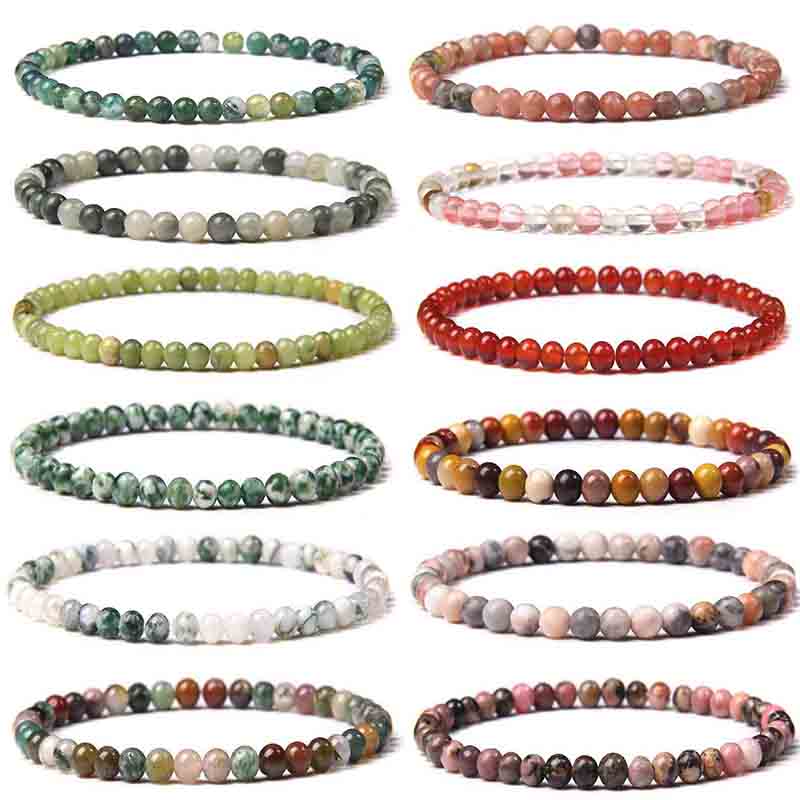 Natural Energy Stone Yoga Bracelet Collection
