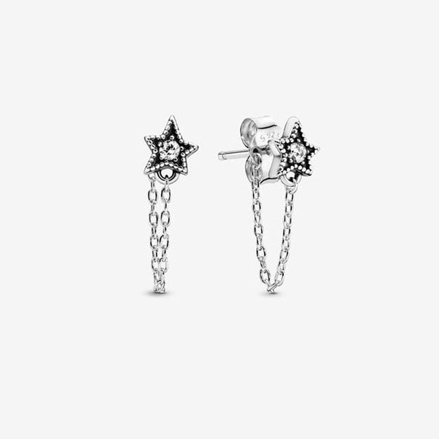 Sterling Silver Flower & Circle Stud Earring Collection