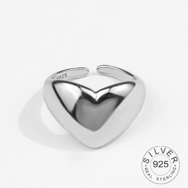 925 Sterling Silver Resizable Ladies Fashion Ring Collection
