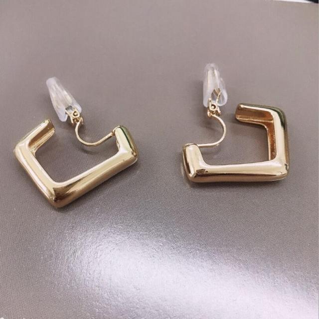 Gold Clip on Earring Collection