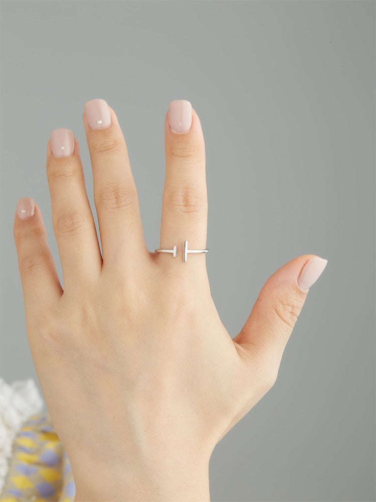 Minimalist Open Adjustable Ladies Finger Ring