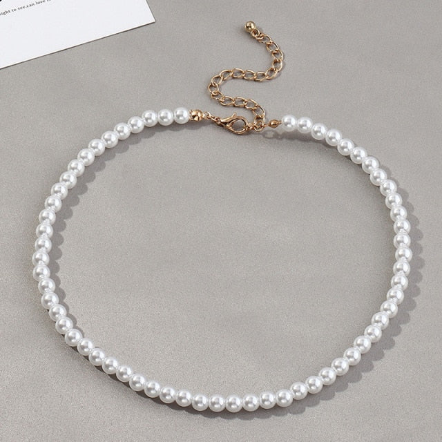 Women’s Pearl Necklace Collection