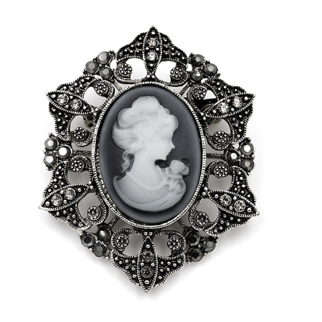 Vintage Victorian Themed Brooch Collection