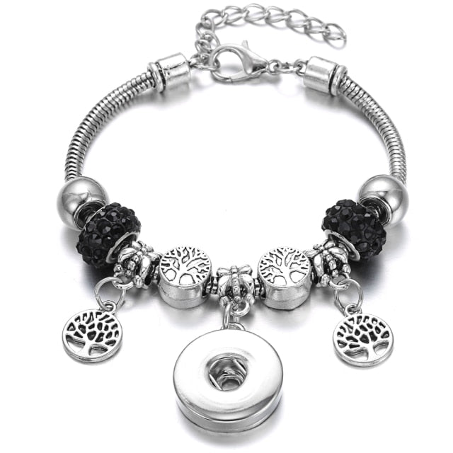 Women's Silver Tree of Life Charm Bracelet Collection