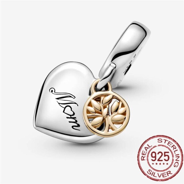 925 Sterling Silver Mothers Day Charm  Collection