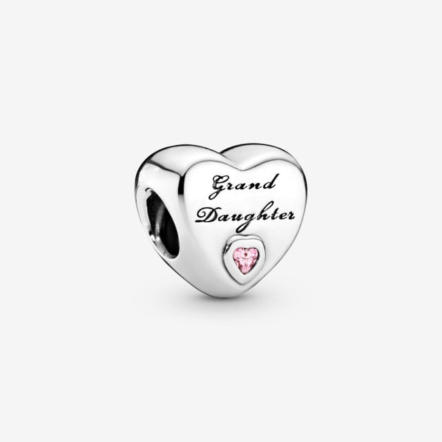 925 Sterling Silver Family Charms