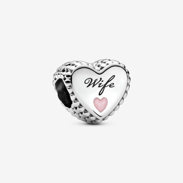 925 Sterling Silver Family Charms