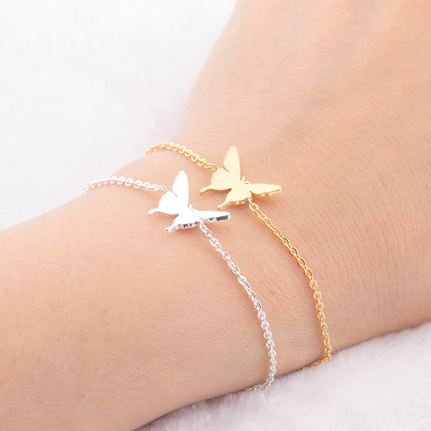 Dainty Butterfly Best Friend’s Bracelet