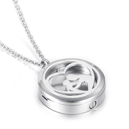 Tree of life Silver Memory Urn Locket Collection