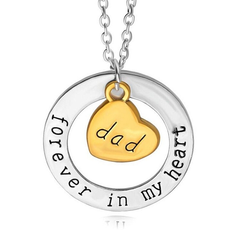 Dad ‘Forever in my heart’ Necklace